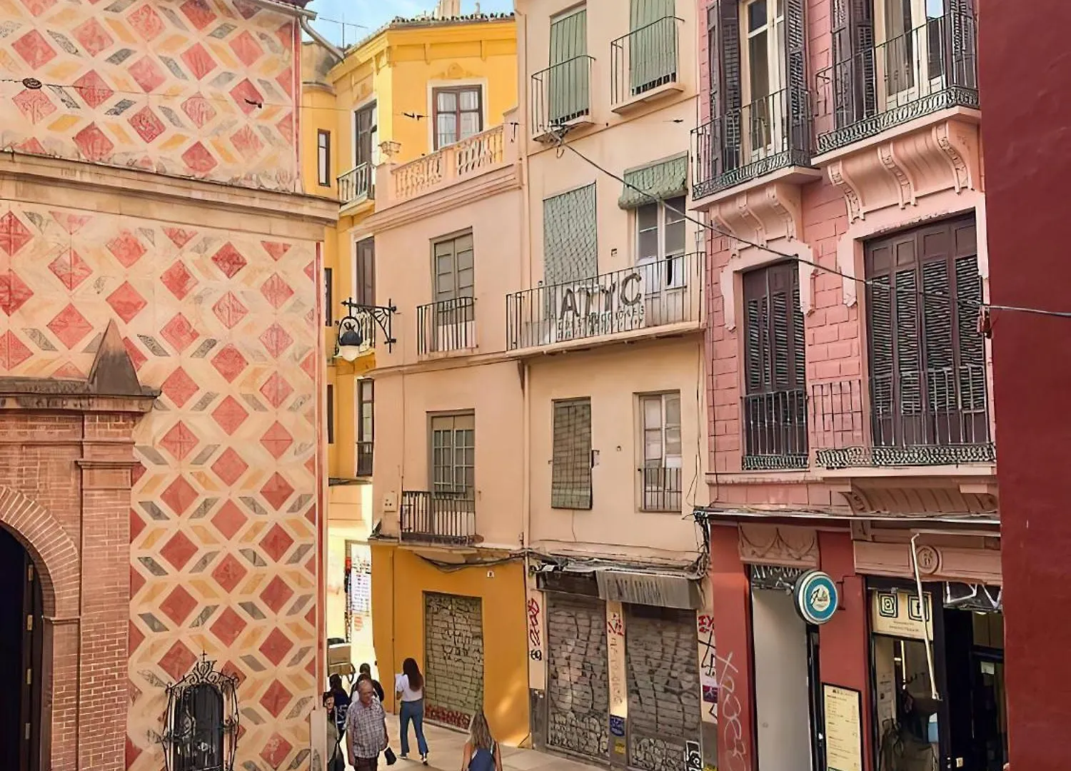 マラガNew San Juan Historic Center & Parkingアパートメント 0*, マラガ